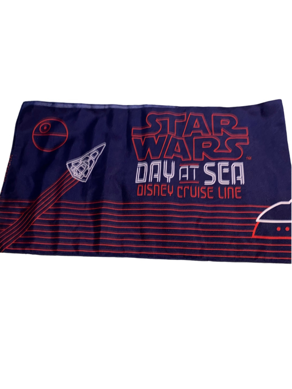 Disney Cruise Line Star Wars Banner One Size Blue Red